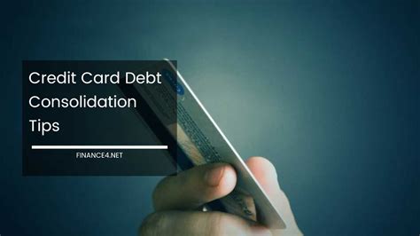 Conquer Credit Card Debt Consolidation Strategies