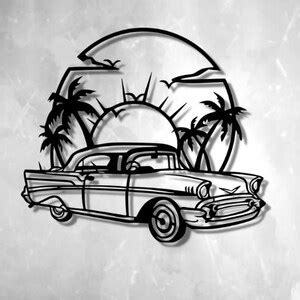 Chevrolet Dxf Svg Png Files Classic Car Vintage Retro