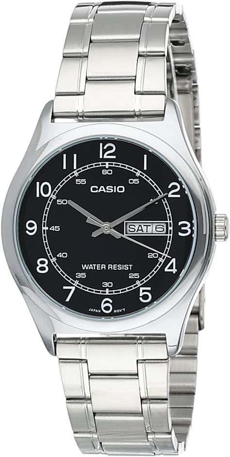 Casio Reloj De Vestir Anal Gico Mtp V D B De Acero Inoxidable Para Hombre F Cil Lectura