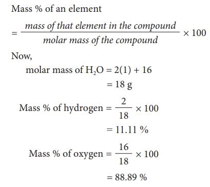 Percent Composition - Atoms and Molecules