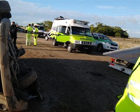 Despiste Y Vuelco En El Km De La Ruta