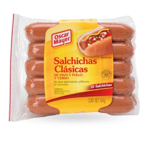 Salchicha Clasica 454 Grs Oma Sigma Foodservice