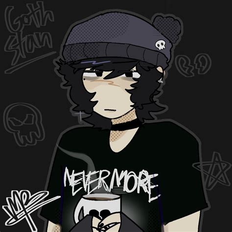 GOTH STAN 💀 | Stan south park, Style south park, South park