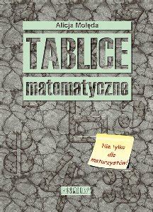 Tablice matematyczne nie tylko dla maturzystów Sklep EMPIK