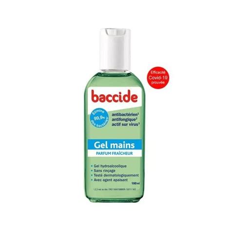 Baccide Gel Hydroalcoolique Vert Ml