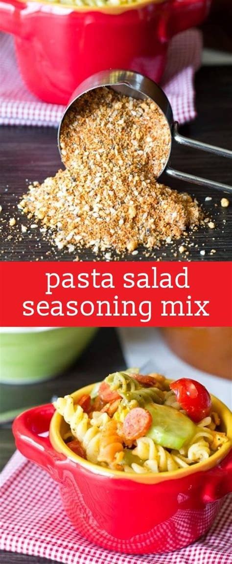 This Pasta Salad Seasoning Mix Makes A Big Batch So Youll Be Ready For