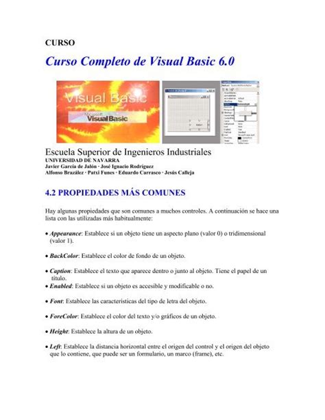 Curso Completo De Visual Basic 6 0 Parte 9 Edudevices