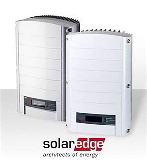 De Solar Edge Omvormers Vanaf Se Tot Met K Fase Omvormer Alle