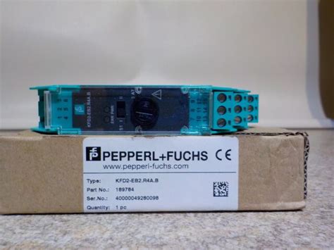 Pepperl Fuchs Kfd2 Eb2 R4a B Power Feed Module 189784 For Sale Online