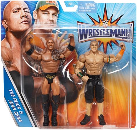 Wwe Wrestlemania Xxviii Superstar Ring John Cena Vs The Rock Toys Free