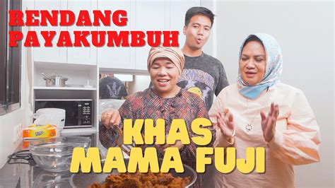 Rendang Khas Mama Fuji Bikin Ketagihan Youtube