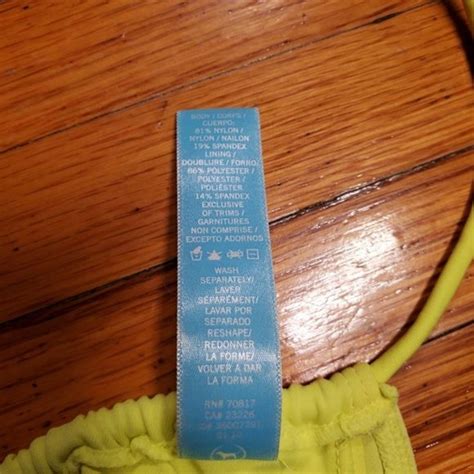 Victoria S Secret Swim Victorias Secret String Bikini Neon Yellow