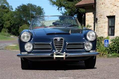 Bonhams Cars 1966 Alfa Romeo 2600 Spyder Chassis No To Be Advised