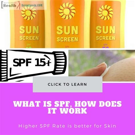 What Is Spf How Does It Work Higher Spf Rate Is Better For Skin