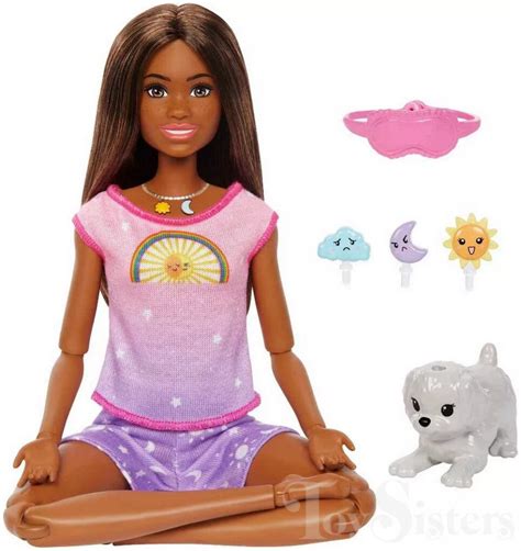 2023 Barbie Self Care Rise And Relax Aa Doll Hcn09 Toy Sisters