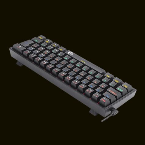 TECLADO GAMER REDRAGON FIZZ RAINBOW K617-R-B SWITCH BROWN - R2 Computadores