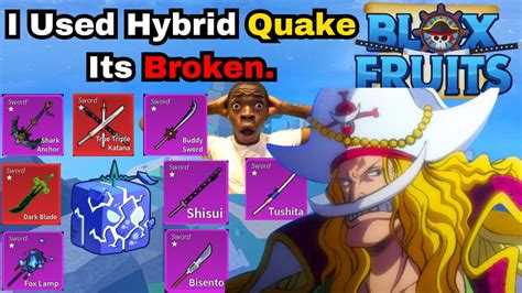 Hybrid Quake Is UNDERRATED L Montage Bounty Hunting Blox Fruits