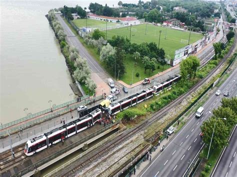 Son Dakika Samsun Da Iki Tramvay Kafa Kafaya Arp T Si A R Ok