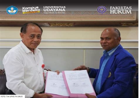 Dirikan Prodi Doktor Ilmu Hukum Fh Universitas Da Paz Timor Leste