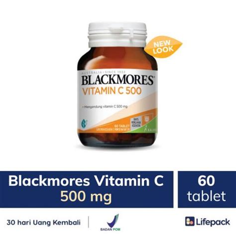 BLACKMORES VITAMIN C 500MG Daya Tahan Tubuh Lifepack Id