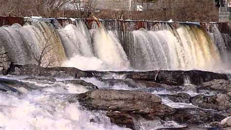 Great Falls Lewistonauburn Me Androscoggin River Panasonic Lumix