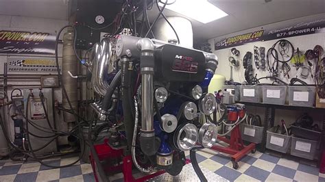 Ilmor 625 Converted To 675 On The Dyno Boostpower Marine Youtube