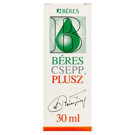 Béres Csepp Plusz 30 ml PATIKATT Patika egy kattintásra