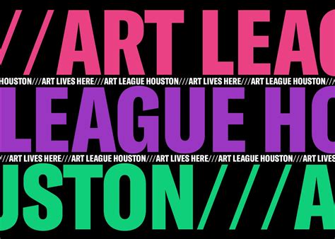 Art League Houston Rebrand and Identity | Field of Study (FoS)