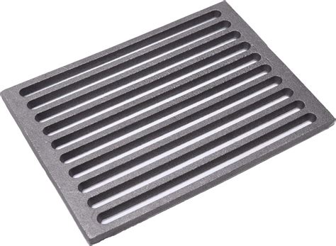 Grille En Fonte X X Cm Pour Chemin E Po Le Barbecue Fond Pour