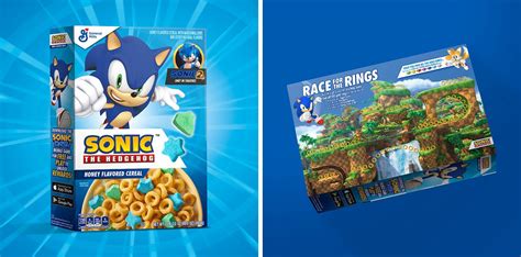 Sonic The Hedgehog Cereal Packaging Design And Engagement — Ultra