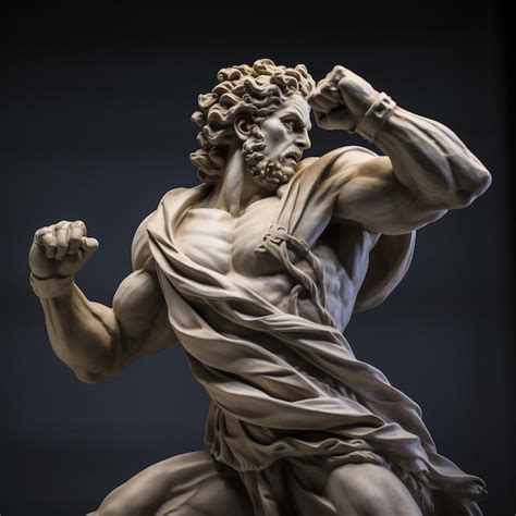 Premium Photo A Vertical Shot Of A Classical Sculpture Featuringgreek Sculpture Stands In