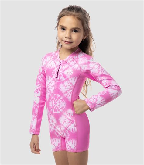 Piping Hot Swim Tie Dye Surfsuit Target Australia