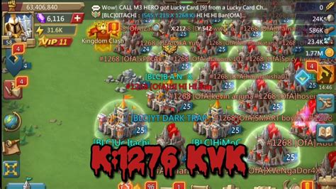 Lords Mobile 600K T3 IS A SOLO TRAP K 1276 BLC RESTRICTED KINGDOM