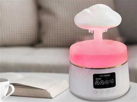 Amazon Rain Cloud Humidifier Water Drip Oil Diffusers