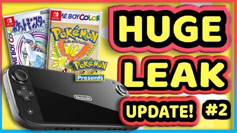 Big Update On Nintendo Switch 2 Leak Reveal And Huge Pokemon Presents