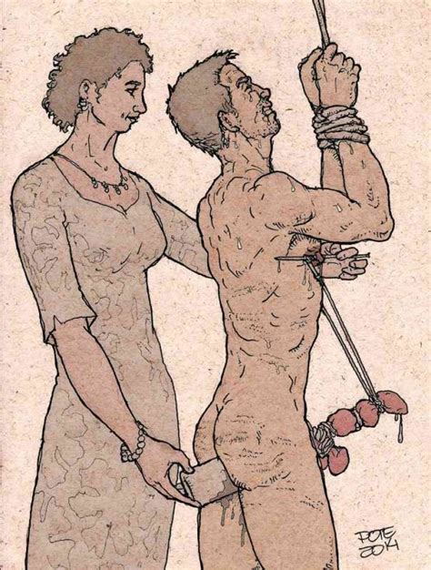 Bdsm Male Slaves Art Cumception