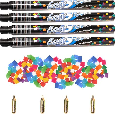 Easy Shooter Lot De Recharges Tirs Canon Confetti Petit Carr