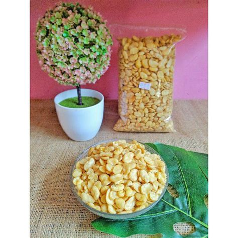 Jual Kacang Koro Kupas Jaipong 250 Gram Makanan Ringan Kacang Jaipong