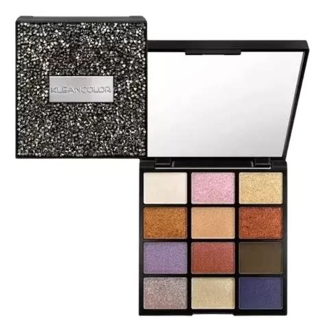 Paleta De Sombra Kleancolor Diamon Crush Colores Sombra Courage