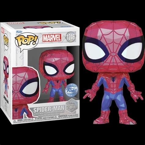 Funko Pop Spider Man Spider Man Facet Disney 100th 1246 Hobbies