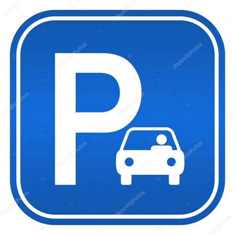 Sinal de estacionamento ilustração vetorial Stock Vector by Arcady