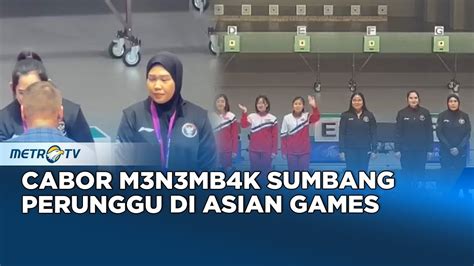 Xinwen Cabang Olahraga M N Mb K Kembali Sumbangkan Medali Untuk