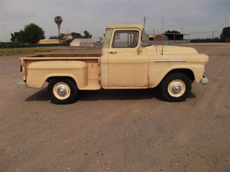 1958 Chevrolet Apache Shortbed 3100 Pickup Stepside For Sale In Yuba