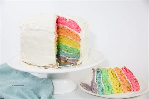 Rainbow Layer Cake - The Idea Room