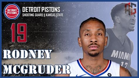 Detroit Pistons Rodney Mcgruder Youtube