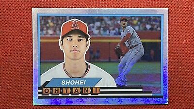 2021 Topps Archives SHOHEI OHTANI 1989 Big Foil Insert 89BF 1