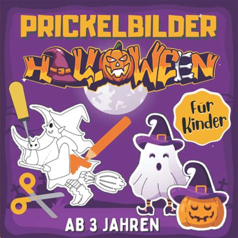 Prickelbilder Halloween F R Kinder Ab Jahren Lustiges Prickelblock