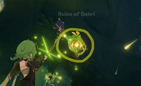 Genshin Impact Ruins Of Dahri Cave Barrier Puzzle Guide