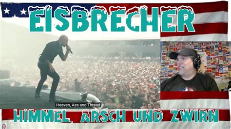 Eisbrecher Himmel Arsch Und Zwirn Hellfest Reaction Youtube