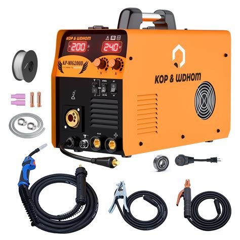 Buy MIG Welder 200Amp 110V 220V Dual Voltage Aluminum MIG Welding